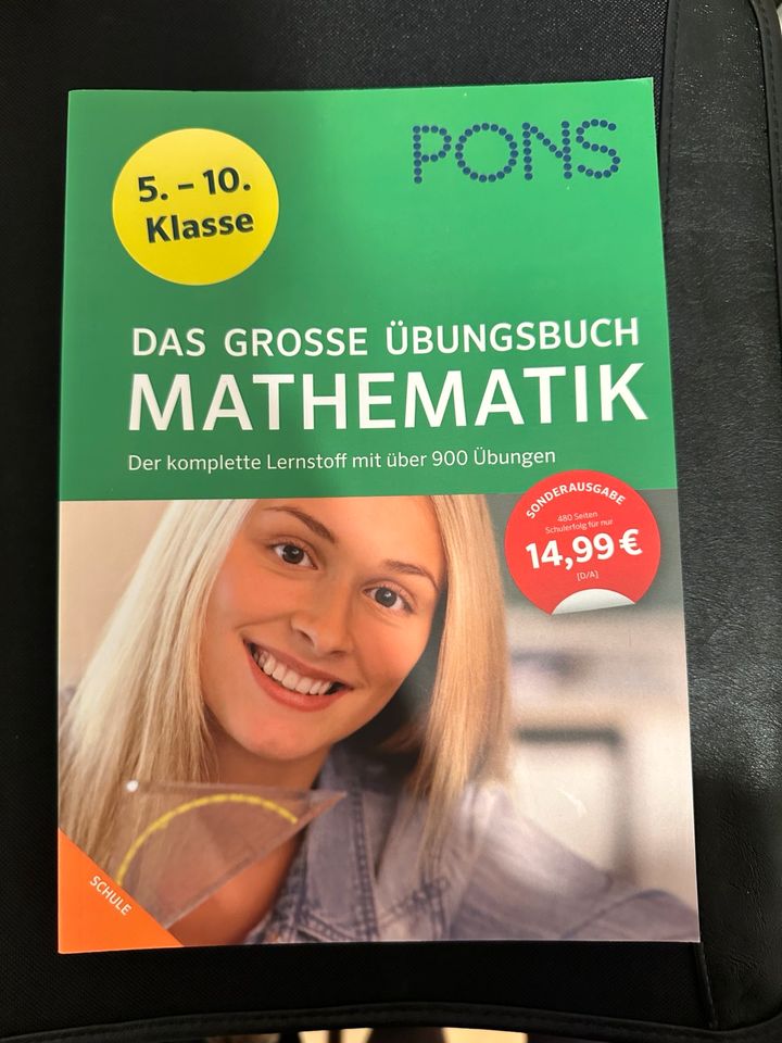 Pons Lernbücher Mathe Deutsch Englisch in Vöhringen