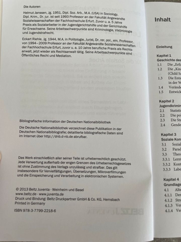 Lehrbuch Jugendstrafrecht in Wesendorf
