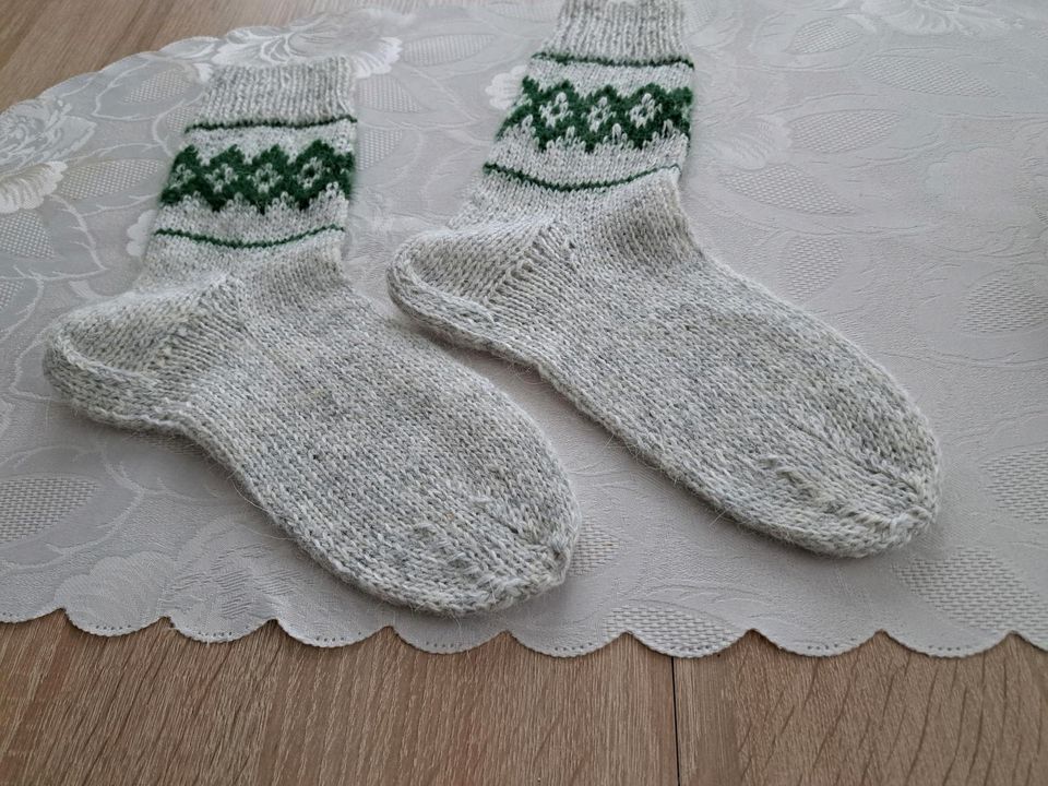 Socken aus Neuseeland wolle Hand Arbeit in Hage