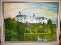 Gemälde K. Stelly Schloss Plön, Öl auf Baumwoll-Malkarton 30x40cm Schleswig-Holstein - Altenholz Vorschau