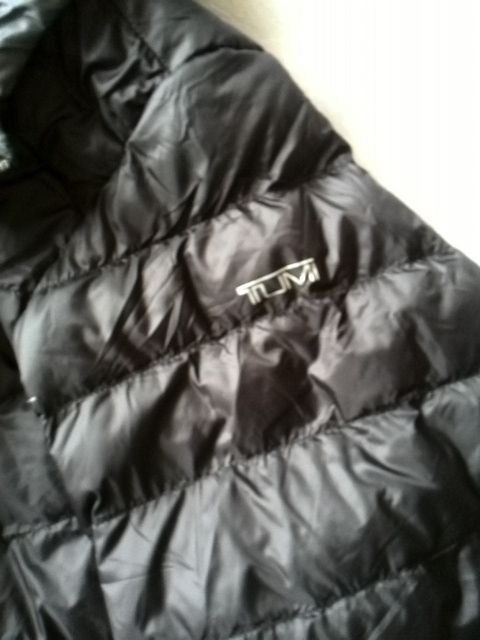Original Tumi Daunen Steppjacke mit Kapuze NEU schwarz Gr e M in