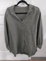 Musselinhemd Khaki, One Size, 20 EUR Niedersachsen - Jever Vorschau
