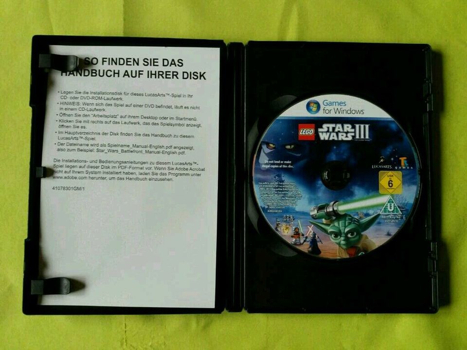 LEGO Star Wars III PC DVD, PC-Spiel in Salzgitter