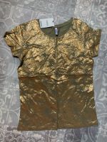 Neues T-Shirt Colloseum Khaki mit Gold Print, Gr S Neu Sachsen - Annaberg-Buchholz Vorschau