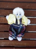 Puppe Clown ca. 12 cm mit Sand gefüllt - Kopf aus Kunststoff weiß Niedersachsen - Osnabrück Vorschau