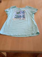 Türkis buntes Damen T-Shirt Größe M von Takko Bayern - Pocking Vorschau