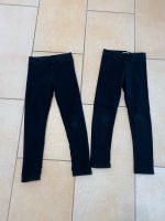 2 Legging H&M schwarz 128 Bayern - Moosthenning Vorschau