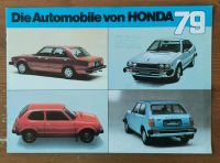 Prospekt Honda 1979   Civic + Accord Niedersachsen - Hildesheim Vorschau