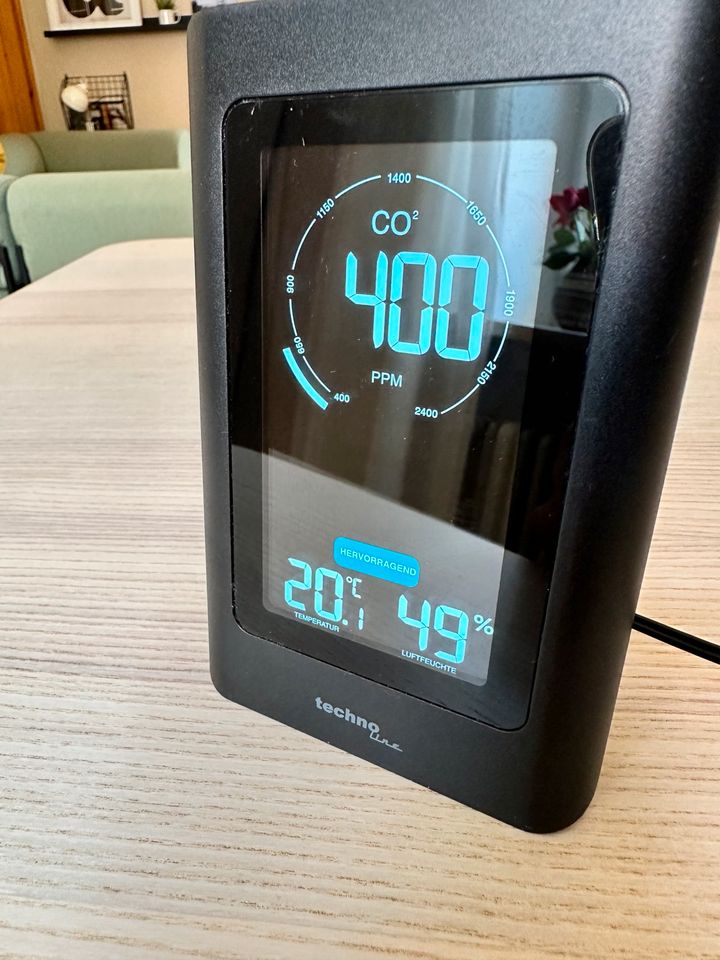 CO2 Messgerät für Wohnzimmer - Technoline WL1030 in München