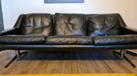 Retro Original 60er midcentury 3 Sitzer Leder Couch Sofa Nordrhein-Westfalen - Moers Vorschau