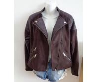 NEU H&M Bikerjacke 38 M Kunstlederjacke Pflaumen Lila Dunkelrot Berlin - Rudow Vorschau