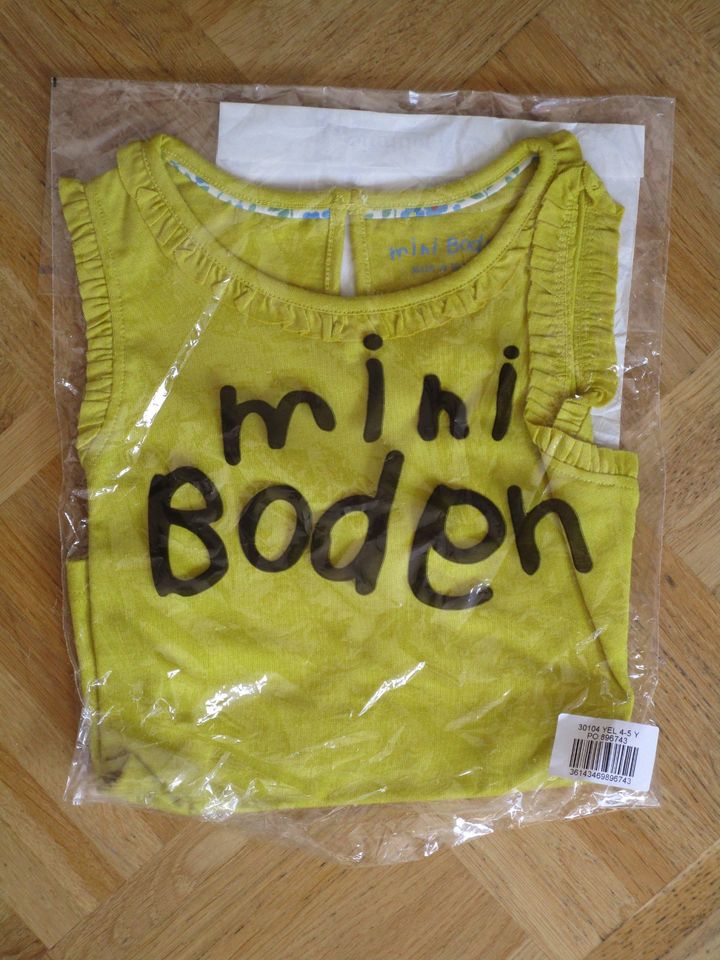 Mini Boden Sommer Top mit Rüschen Gr. 4-5 J. 104 110 NEU OVP in Dortmund