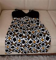 Kleid Coctail von Guess Party schwarz weiß mit Trägern Bayern - Rehling Vorschau