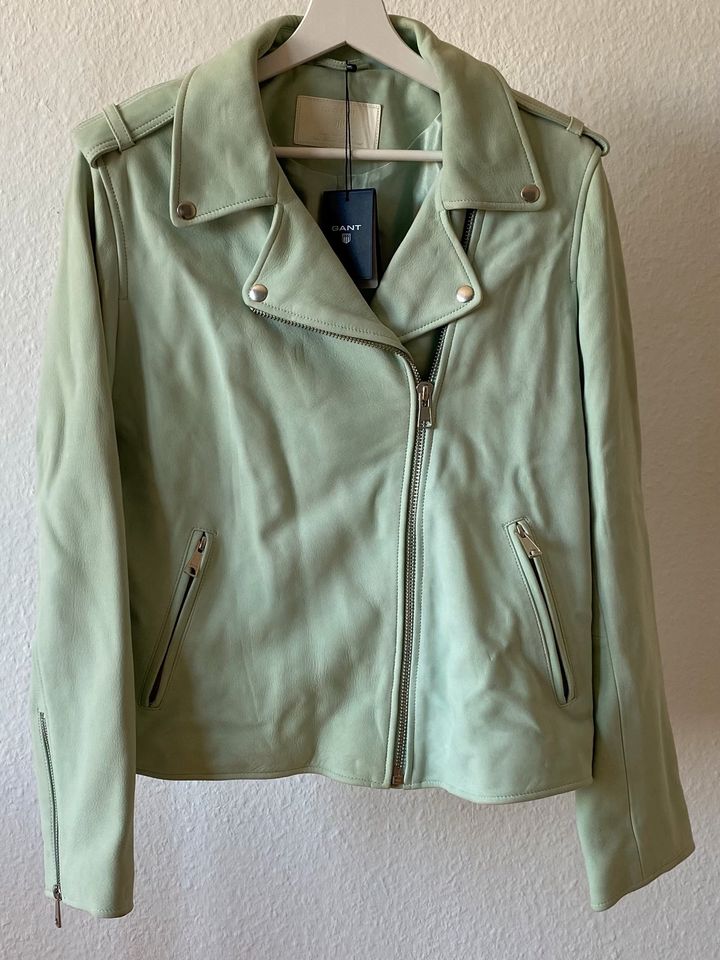 Lederjacke Gant, Gr. L, Neu mit Etikett in Düsseldorf