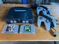 Nintendo 64 Konsole N64 2x original Controller 2x Spiele Rheinland-Pfalz - Wiebelsheim Vorschau