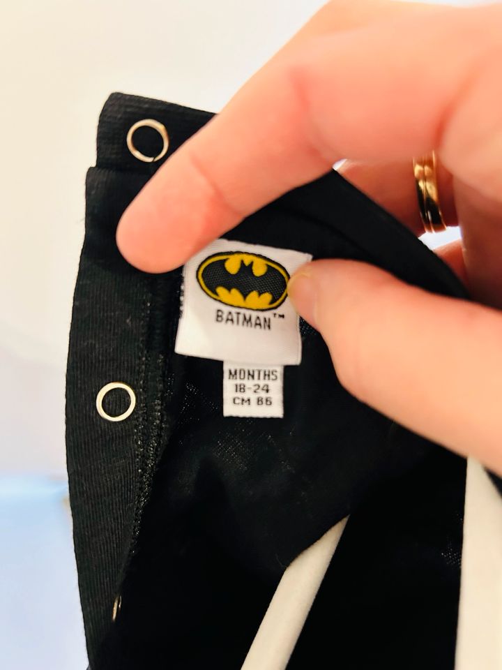Pyjama Schlafanzug Kinder Jungen Mädchen Batman top in Birkenwerder
