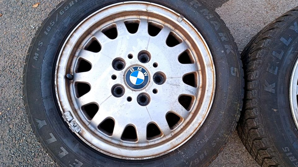 4 x Original BMW 3er E36 7J x 15H2 ET47 Felgen in Bergisch Gladbach