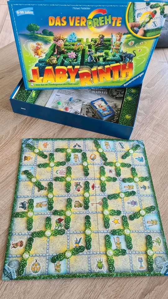 2 verschiedene Labyrinth-Spiele in Hillerse