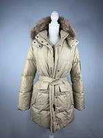 Burberry Damen Mantel Jacke Beige Gr. 38 mit Echtfell Bayern - Wolnzach Vorschau