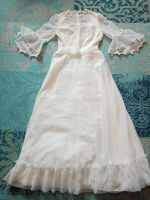 Hochzeitskleid Brautkleid 70er Trompetenärmel Blumen Schleier Düsseldorf - Gerresheim Vorschau