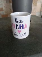 Tasse Becher BESTE MAMA DER WELT Muttertagsgeschenk Niedersachsen - Oetzen Vorschau