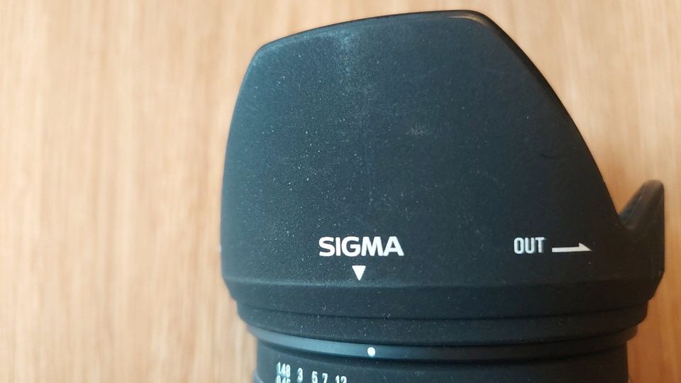 Sigma 18-250mm f/3.5-6.3 DC Makro OS HSM Objektiv (für Nikon) in Neunkirchen-Seelscheid