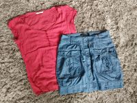 Jeans Rock Zara und Camaïeu Shirt Nordrhein-Westfalen - Schwerte Vorschau