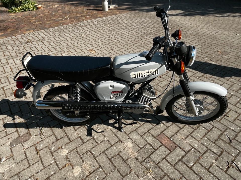 Simson S51 Enduro Neuaufbau in Burg (Spreewald)