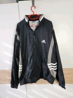 Schwarz graue Adidas Übergangs Jacke Trainingsjacke XL Frühling Niedersachsen - Stade Vorschau