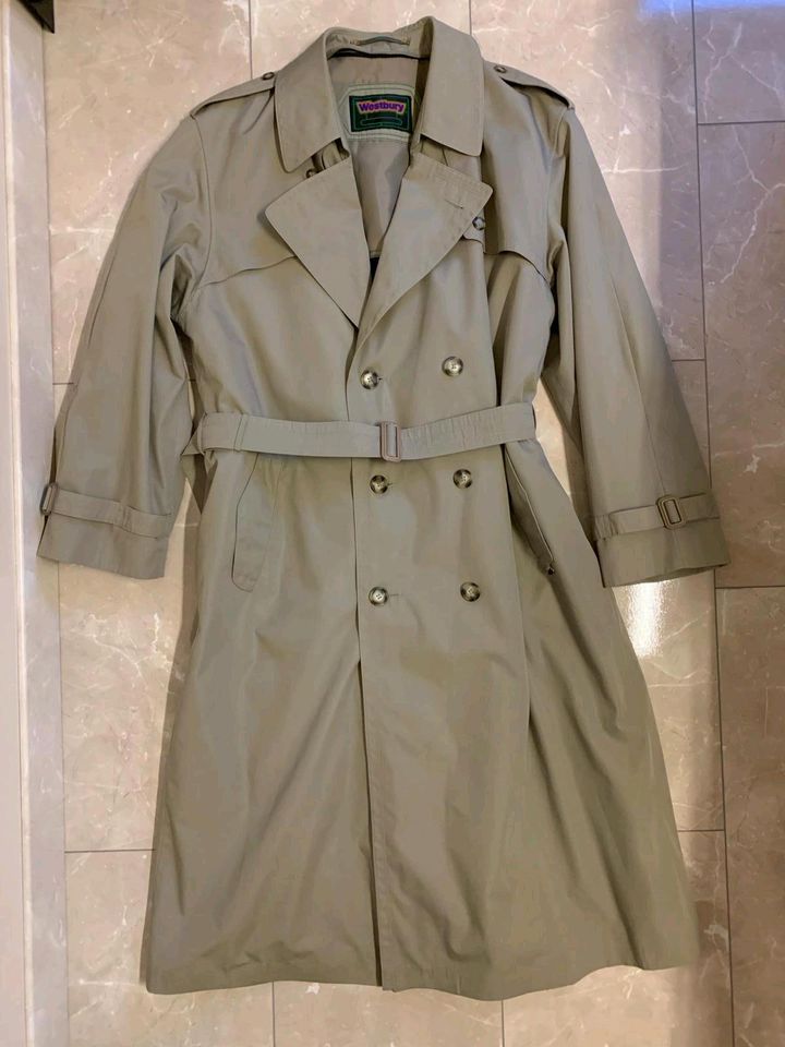 VINTAGE/WESTBURY TRENCHCOAT/Größe56/Mantel mit Abnehmbarem Futter in Berlin