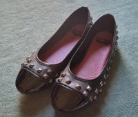 EMP Rock Rebel Schwarze Ballerinas Größe 39, Sommer Schuhe Frauen Bayern - Gössenheim Vorschau