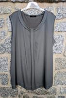 Zero Bluse Longbluse Sommerbluse Gr. 42 olive Sachsen - Kamenz Vorschau