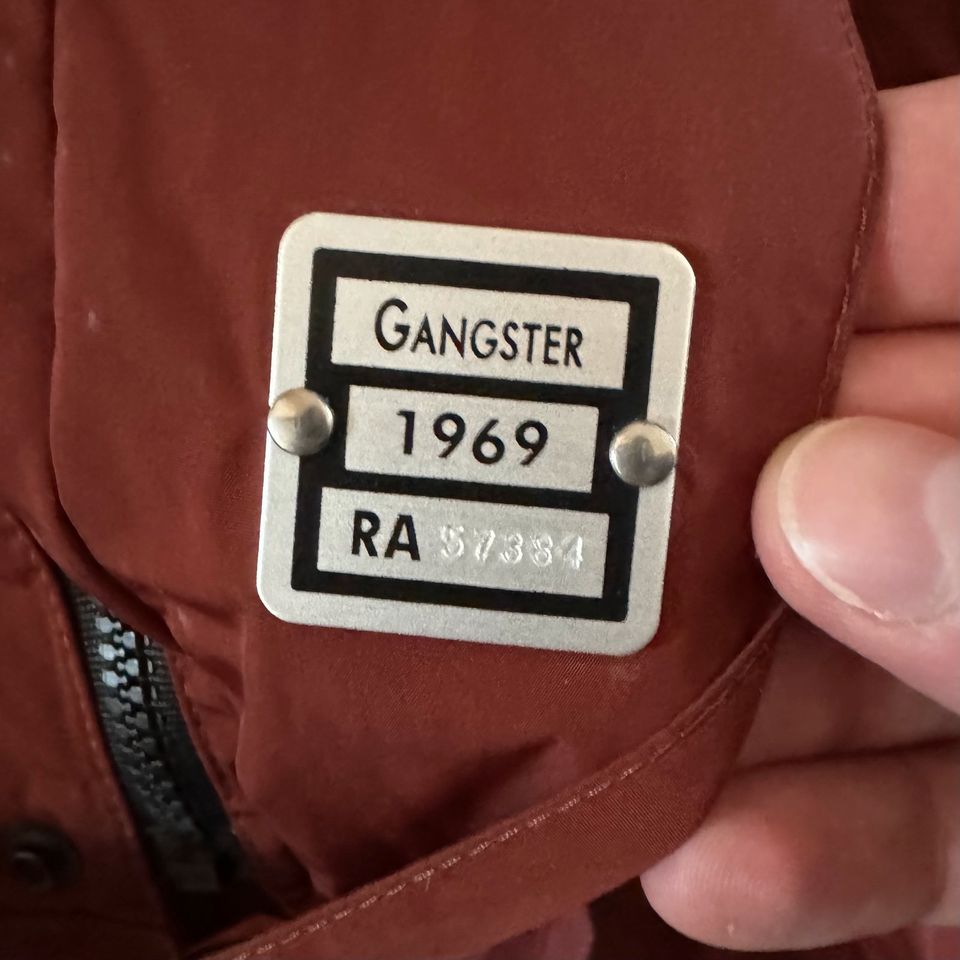 Limitierte Belstaff Gangster Jacke Rot Gr. S in München