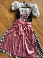 Dirndl mit Bluse, rosa Schürze, schwarz/weiss kartiert M Leipzig - Meusdorf Vorschau