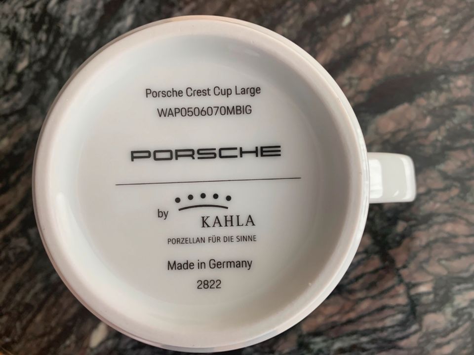 Porsche Wappen Tasse Groß - Crest Cup Large - NEU in Flörsheim am Main