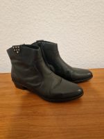 Rieker Boots Stiefelette Gr 42 schwarz Leder neuwertig Nordrhein-Westfalen - Ibbenbüren Vorschau