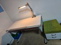 MOLL Schreibtisch ergonomisch ,Schublade, Rollcontainer Lampe Niedersachsen - Oldenburg Vorschau