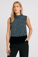 Ärmelloses Top NEU mit Etikett Zara Polka-Dot-Muster marineblau Essen - Bredeney Vorschau