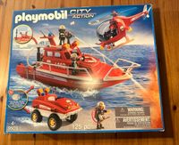 Playmobil 9503 vollständig großes Feuerwehr Set Schleswig-Holstein - Flintbek Vorschau