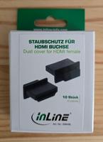 InLine 59948L Staubschutz HDMI Buchse Schutz Schmutz Staub schwar Bayern - Amberg Vorschau