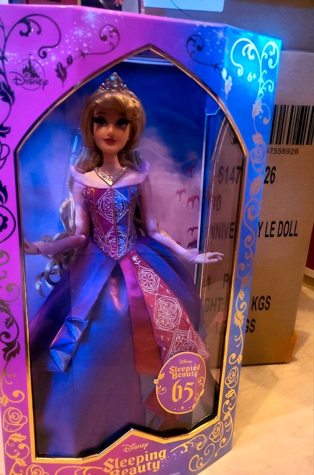 Disney Dornröschen Aurora limited limitiert 65 Puppe Doll 17 OVP in Nürnberg (Mittelfr)
