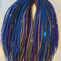 Synthetische Dreads, Dreadlocks, double ended,  Synthetische Locs Niedersachsen - Emden Vorschau