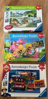 Puzzle Set 4+ Dinos, Biene Maja und Feuerwehrmann Sam Niedersachsen - Lüchow Vorschau