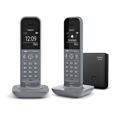 Gigaset CL390A Duo grau Schnurloses Telefon alter VK 99 €€ in Elmshorn