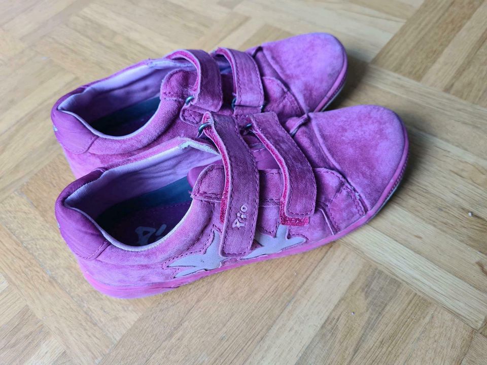 ❤Halbschuhe Pio Gr. 33 Leder pink❤ in Kuppenheim