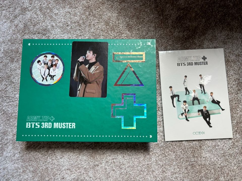 BTS 3rd Muster DVD RM / Namjoon Pc + Preorder Postcard in Nohfelden