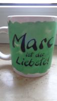 DIDDL Porzellan Tasse "Marc ist der Liebste!" Hessen - Neuberg Vorschau