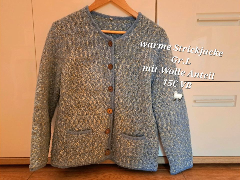 Kleidung Erwachsene, Hosen,Pullis,Langarmshirt,Blazer Himmelblau in Wenzendorf