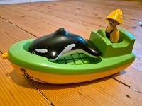 Playmobil 1 2 3 Fischerboot mit Wal 6739 Wandsbek - Hamburg Rahlstedt Vorschau