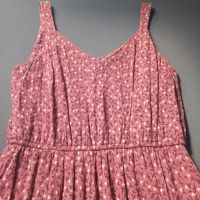 Kleid,Sommerkleid ,Träger Gr.L 40 rot geblümt Nordrhein-Westfalen - Langenfeld Vorschau